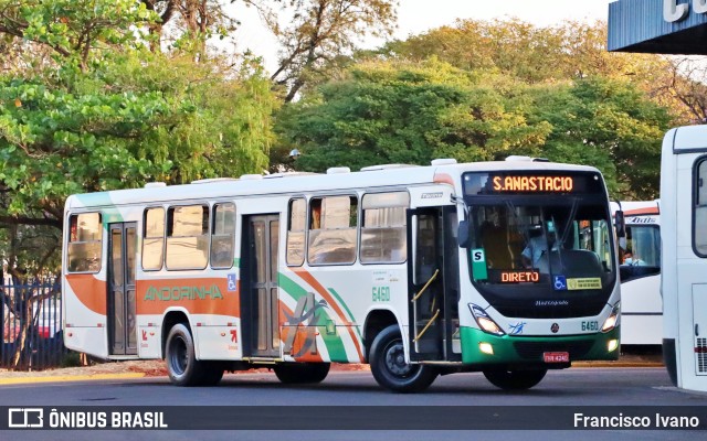 Empresa de Transportes Andorinha 6460 na cidade de Presidente Prudente, São Paulo, Brasil, por Francisco Ivano. Número da foto: #10212421.