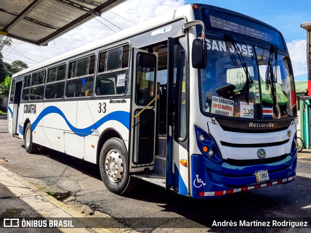 Conatra - Corporacion Nacional de Transporte 33 na cidade de San Sebastián, San José, San José, Costa Rica, por Andrés Martínez Rodríguez. Número da foto: #10212066.