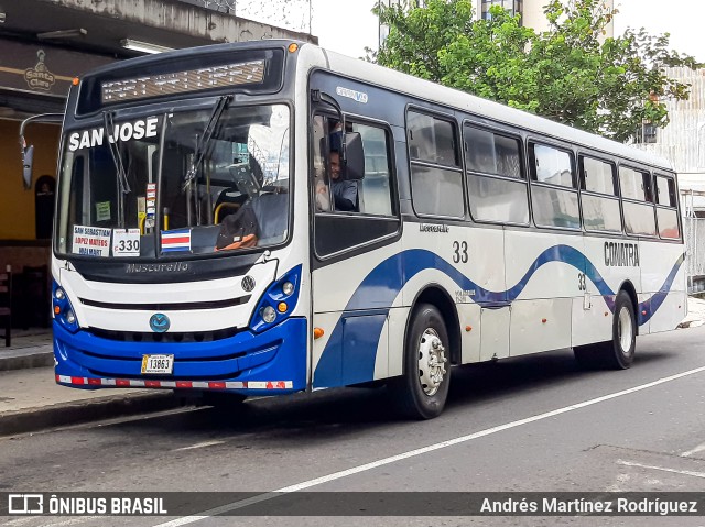 Conatra - Corporacion Nacional de Transporte 33 na cidade de Catedral, San José, San José, Costa Rica, por Andrés Martínez Rodríguez. Número da foto: #10212113.