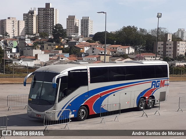 AGM Transportes e Turismo 5000 na cidade de São Paulo, São Paulo, Brasil, por Andre Santos de Moraes. Número da foto: #10210810.