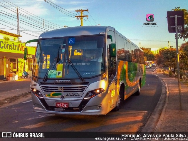 Exclusiva Turismo 1440 na cidade de Campinas, São Paulo, Brasil, por Henrique Alves de Paula Silva. Número da foto: #10210002.