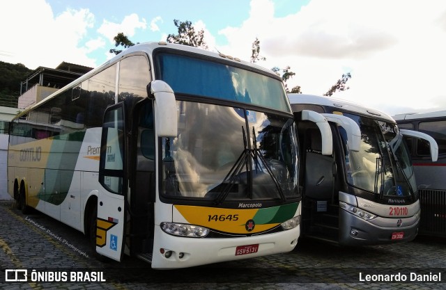 Empresa Gontijo de Transportes 14645 na cidade de Juiz de Fora, Minas Gerais, Brasil, por Leonardo Daniel. ID da foto: 10211353.