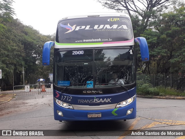 Trans Isaak Turismo 1712 na cidade de São Paulo, São Paulo, Brasil, por Andre Santos de Moraes. ID da foto: 10211042.