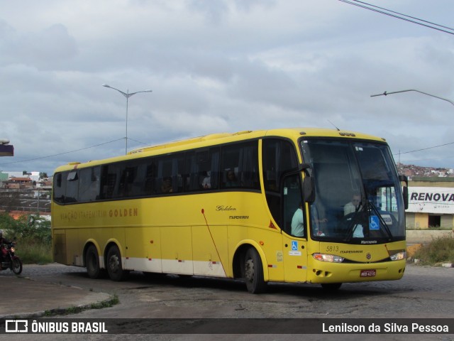 Viação Itapemirim 5813 na cidade de Caruaru, Pernambuco, Brasil, por Lenilson da Silva Pessoa. Número da foto: #10209822.