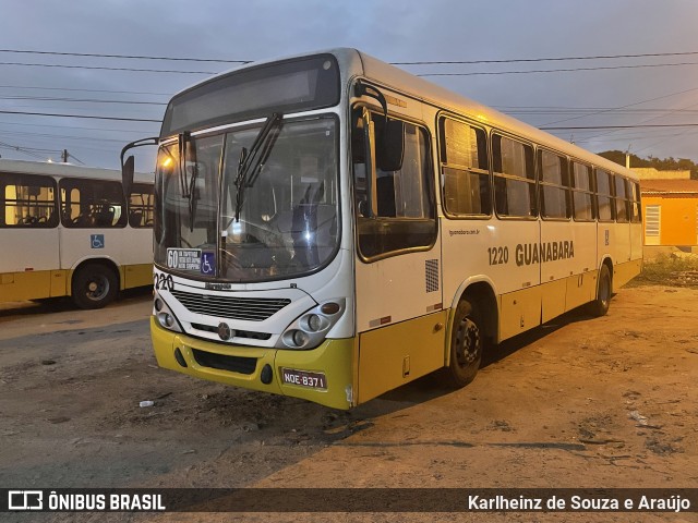 Transportes Guanabara 1220 na cidade de Natal, Rio Grande do Norte, Brasil, por Karlheinz de Souza e Araújo. ID da foto: 10212814.