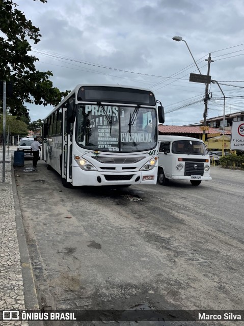 Expresso Brasileiro 6015 na cidade de Santa Cruz Cabrália, Bahia, Brasil, por Marco Silva. ID da foto: 10212729.