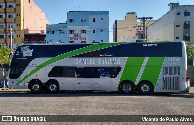 Samuel Transporte Turismo 1100 na cidade de Aparecida, São Paulo, Brasil, por Vicente de Paulo Alves. Número da foto: #10210576.