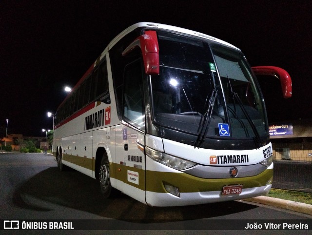 Expresso Itamarati 6382 na cidade de Fernandópolis, São Paulo, Brasil, por João Vitor Pereira. ID da foto: 10212965.