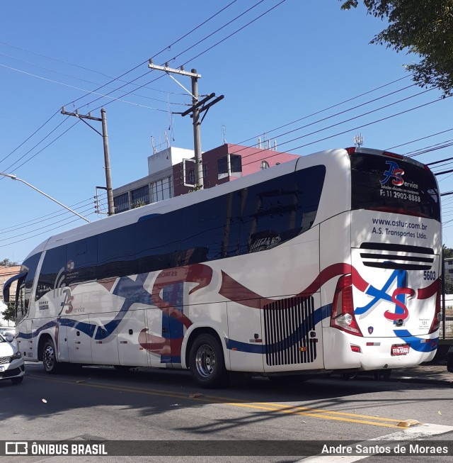 AS Service 5603 na cidade de São Paulo, São Paulo, Brasil, por Andre Santos de Moraes. Número da foto: #10210835.