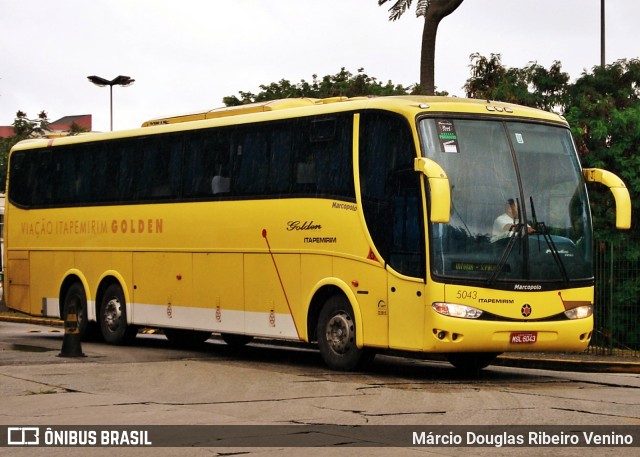 Viação Itapemirim 5043 na cidade de São Paulo, São Paulo, Brasil, por Márcio Douglas Ribeiro Venino. Número da foto: #10212764.