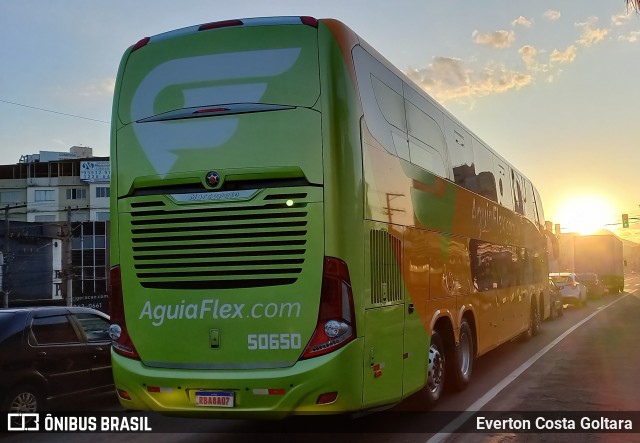 Viação Águia Branca 50650 na cidade de Cariacica, Espírito Santo, Brasil, por Everton Costa Goltara. Número da foto: #10209214.