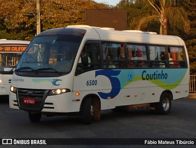 Empresa de Transportes Coutinho 6500 na cidade de Três Corações, Minas Gerais, Brasil, por Fábio Mateus Tibúrcio. Número da foto: #10211582.