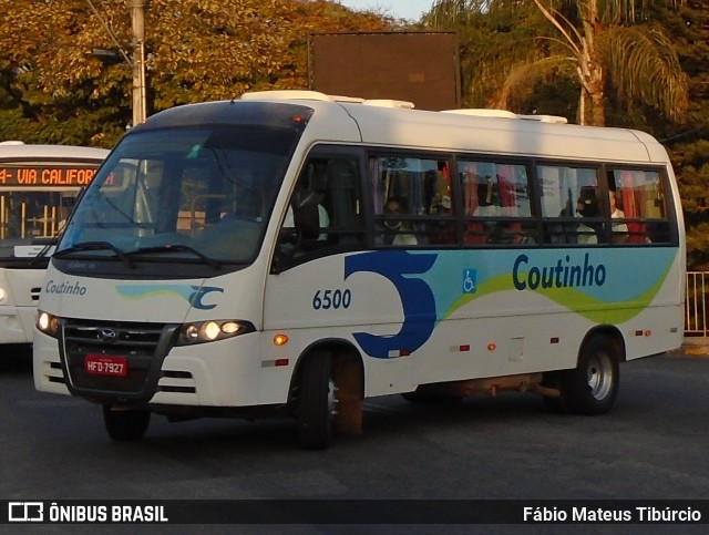 Empresa de Transportes Coutinho 6500 na cidade de Três Corações, Minas Gerais, Brasil, por Fábio Mateus Tibúrcio. ID da foto: 10211582.