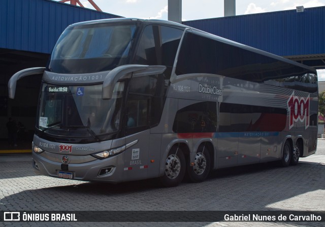 Auto Viação 1001 RJ 108.1131 na cidade de Resende, Rio de Janeiro, Brasil, por Gabriel Nunes de Carvalho. Número da foto: #10208846.