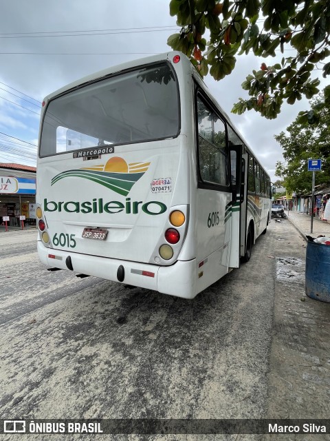 Expresso Brasileiro 6015 na cidade de Santa Cruz Cabrália, Bahia, Brasil, por Marco Silva. ID da foto: 10212749.