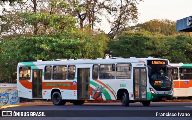 Empresa de Transportes Andorinha 6368 na cidade de Presidente Prudente, São Paulo, Brasil, por Francisco Ivano. ID da foto: 10212497.