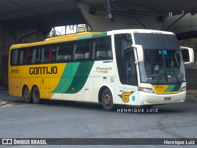 Empresa Gontijo de Transportes 11970 na cidade de Belo Horizonte, Minas Gerais, Brasil, por Henrique Luiz. ID da foto: 10210120.