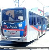 Transportes Machado RJ 162.025 na cidade de Magé, Rio de Janeiro, Brasil, por Rodolfo Albuquerque. Número da foto: #10211522.