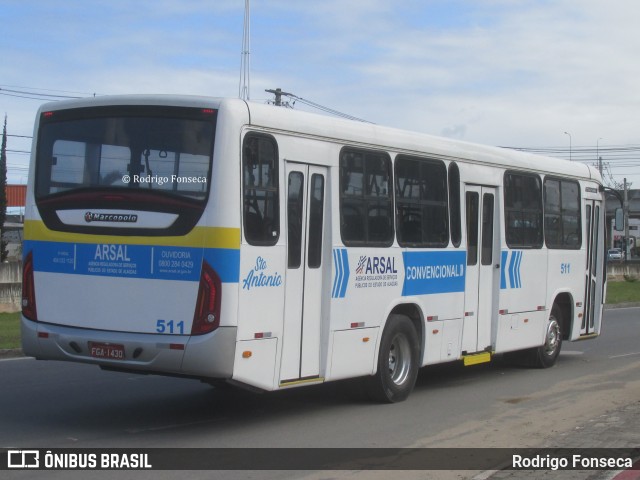 Expresso Santo Antônio 511 na cidade de Maceió, Alagoas, Brasil, por Rodrigo Fonseca. Número da foto: #10214881.