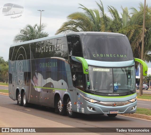 Viação Garcia 86095 na cidade de Campo Grande, Mato Grosso do Sul, Brasil, por Tadeu Vasconcelos. ID da foto: 10214096.