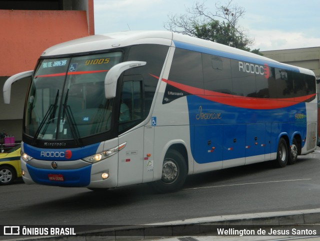 Viação Riodoce 91005 na cidade de Rio de Janeiro, Rio de Janeiro, Brasil, por Wellington de Jesus Santos. Número da foto: #10214824.