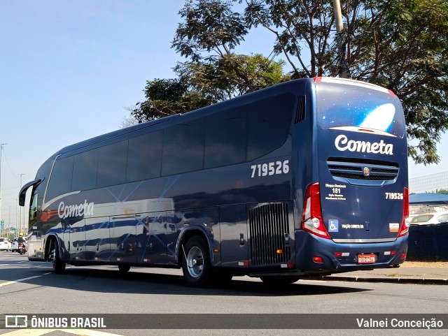 Viação Cometa 719526 na cidade de São Paulo, São Paulo, Brasil, por Valnei Conceição. ID da foto: 10216612.