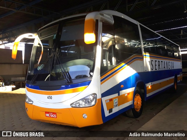 Viação Sertaneja 450 na cidade de Abaeté, Minas Gerais, Brasil, por Adão Raimundo Marcelino. ID da foto: 10216530.