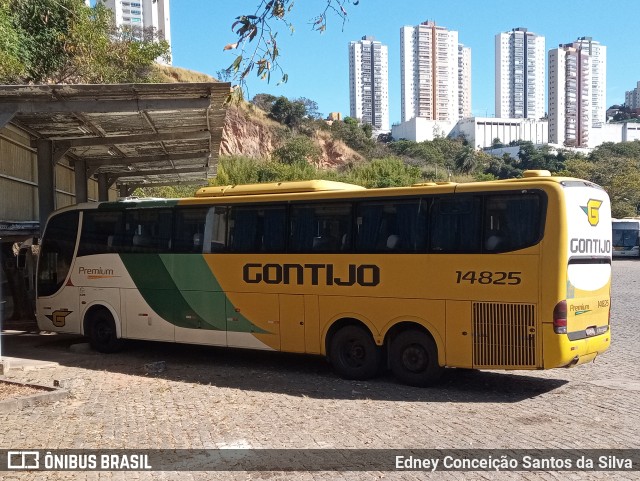 Empresa Gontijo de Transportes 14825 na cidade de Belo Horizonte, Minas Gerais, Brasil, por Edney Conceição Santos da Silva. ID da foto: 10213514.