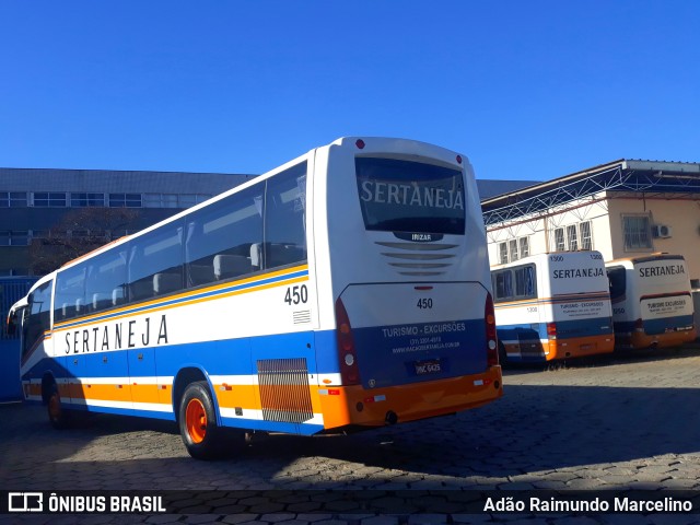 Viação Sertaneja 450 na cidade de Belo Horizonte, Minas Gerais, Brasil, por Adão Raimundo Marcelino. ID da foto: 10216516.