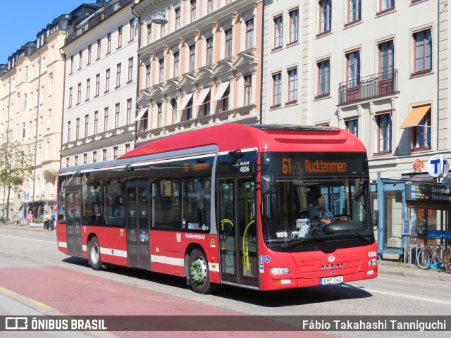 Keolis Sverige AB 4806 na cidade de Stockholm, Stockholm, Suécia, por Fábio Takahashi Tanniguchi. Número da foto: #10214919.