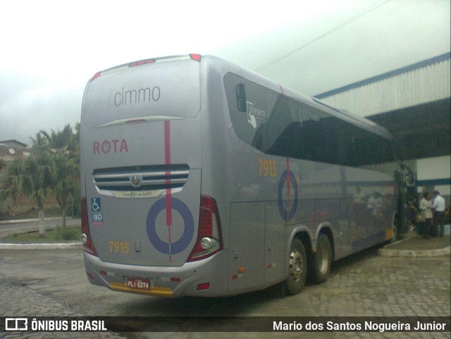 Rota Transportes Rodoviários 7915 na cidade de Piritiba, Bahia, Brasil, por Mario dos Santos Nogueira Junior. Número da foto: #10213303.
