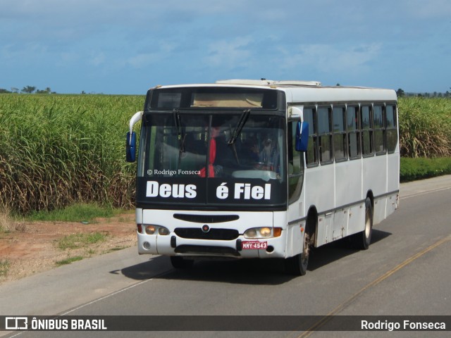 Ônibus Particulares 4543 na cidade de Jequiá da Praia, Alagoas, Brasil, por Rodrigo Fonseca. ID da foto: 10214862.