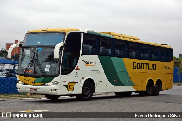 Empresa Gontijo de Transportes 14965 na cidade de São Paulo, São Paulo, Brasil, por Flavio Rodrigues Silva. ID da foto: 10213114.