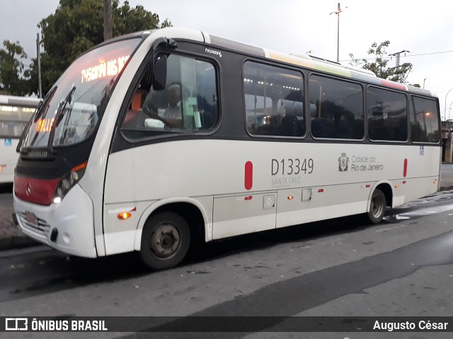 Transportes Barra D13349 na cidade de Rio de Janeiro, Rio de Janeiro, Brasil, por Augusto César. Número da foto: #10214850.
