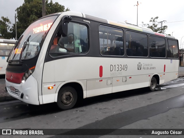 Transportes Barra D13349 na cidade de Rio de Janeiro, Rio de Janeiro, Brasil, por Augusto César. ID da foto: 10214850.