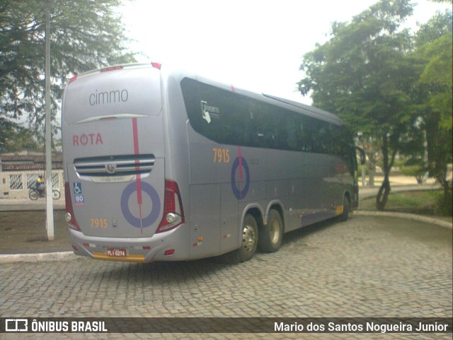 Rota Transportes Rodoviários 7915 na cidade de Piritiba, Bahia, Brasil, por Mario dos Santos Nogueira Junior. ID da foto: 10215104.