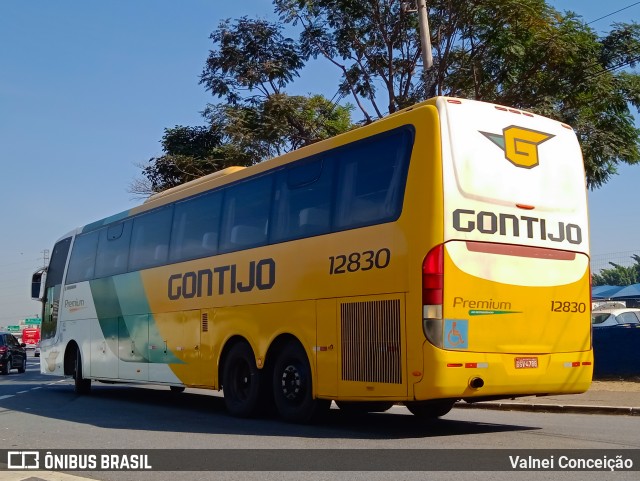 Empresa Gontijo de Transportes 12830 na cidade de São Paulo, São Paulo, Brasil, por Valnei Conceição. ID da foto: 10213648.