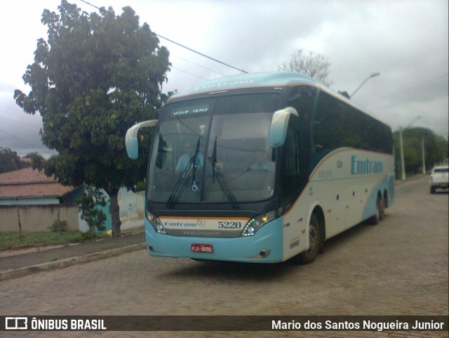Emtram 5220 na cidade de Piritiba, Bahia, Brasil, por Mario dos Santos Nogueira Junior. Número da foto: #10215111.