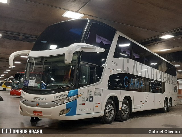 Auto Viação Catarinense 3710 na cidade de Belo Horizonte, Minas Gerais, Brasil, por Gabriel Oliveira. Número da foto: #10219513.