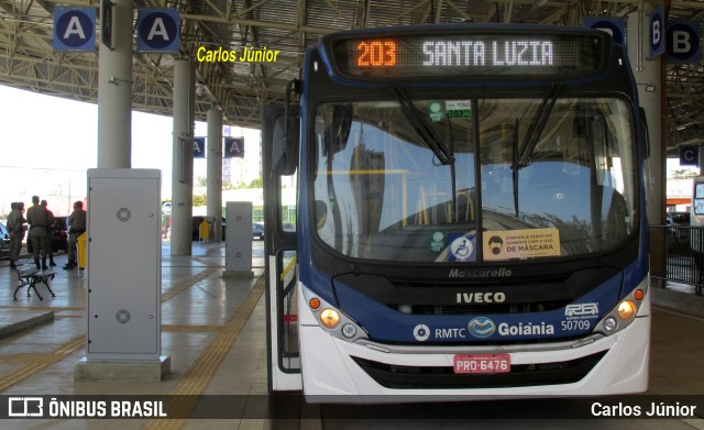 Rápido Araguaia 50709 na cidade de Goiânia, Goiás, Brasil, por Carlos Júnior. ID da foto: 10217981.