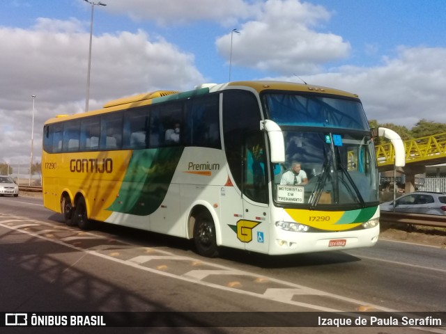 Empresa Gontijo de Transportes 17290 na cidade de Belo Horizonte, Minas Gerais, Brasil, por Izaque de Paula Serafim. ID da foto: 10217618.