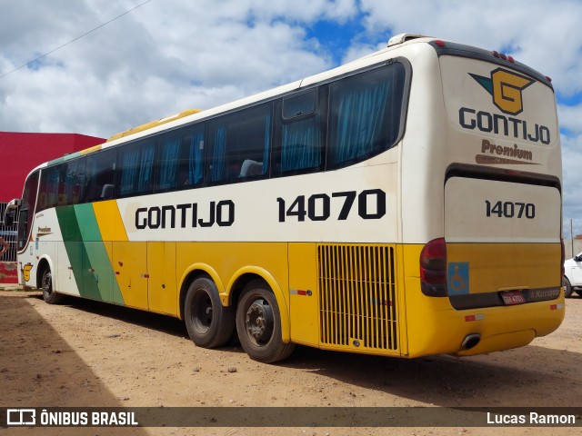 Empresa Gontijo de Transportes 14070 na cidade de Serra Talhada, Pernambuco, Brasil, por Lucas Ramon. Número da foto: #10218273.