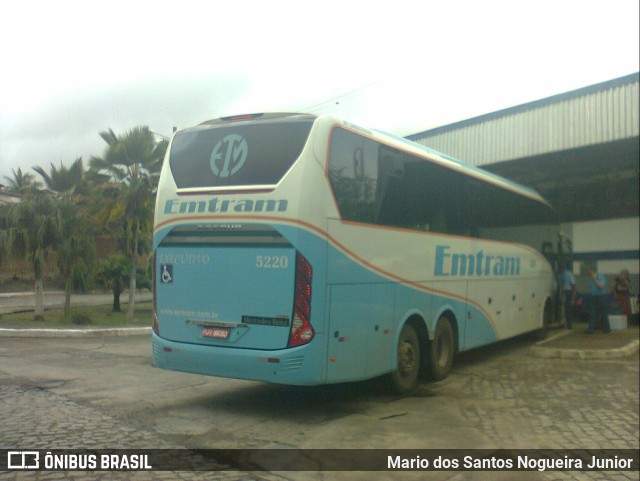 Emtram 5220 na cidade de Piritiba, Bahia, Brasil, por Mario dos Santos Nogueira Junior. Número da foto: #10219286.