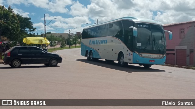 Emtram 5160 na cidade de Barra da Estiva, Bahia, Brasil, por Flávio  Santos. Número da foto: #10217752.