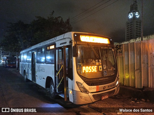 Transportes Blanco RJ 136.020 na cidade de Rio de Janeiro, Rio de Janeiro, Brasil, por Walace dos Santos. Número da foto: #10222020.