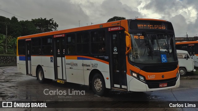 Itamaracá Transportes 1.607 na cidade de Paulista, Pernambuco, Brasil, por Carlos Lima. ID da foto: 10220036.