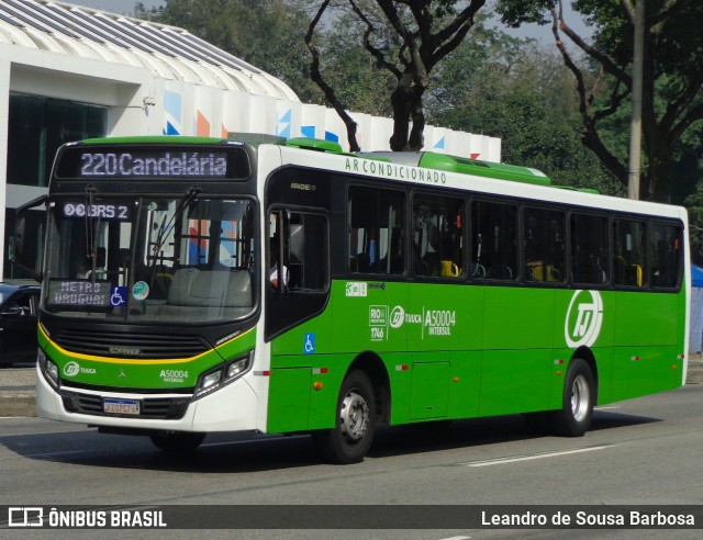 Tijuquinha - Auto Viação Tijuca A50004 na cidade de Rio de Janeiro, Rio de Janeiro, Brasil, por Leandro de Sousa Barbosa. Número da foto: #10219920.
