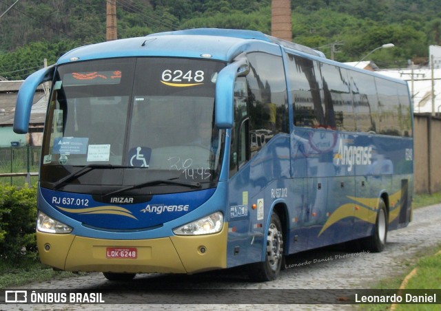 Expresso Angrense 6248 na cidade de Juiz de Fora, Minas Gerais, Brasil, por Leonardo Daniel. ID da foto: 10221431.