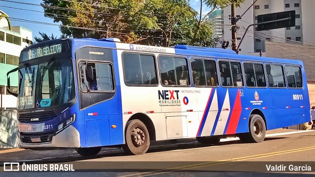 Next Mobilidade - ABC Sistema de Transporte 80.911 na cidade de São Bernardo do Campo, São Paulo, Brasil, por Valdir Garcia. Número da foto: #10221250.