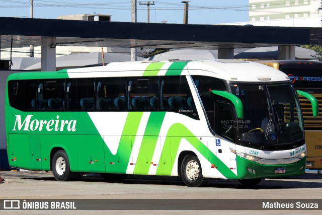 Empresa de Transportes e Turismo Moreira 2285 na cidade de Goiânia, Goiás, Brasil, por Matheus Souza. ID da foto: 10223253.